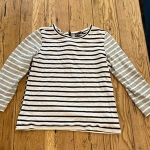 J Crew Size S - striped shirt